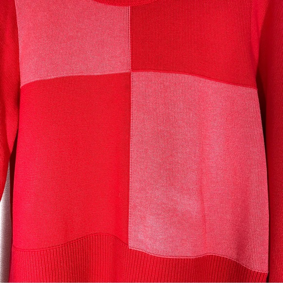 SKOVHUUS DENMARK Color Block Sweater L - Picture 2 of 5